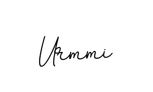 The best way (BallpointsItalic-DORy9) to make a short signature is to pick only two or three words in your name. The name Urmmi include a total of six letters. For converting this name. Urmmi signature style 11 images and pictures png