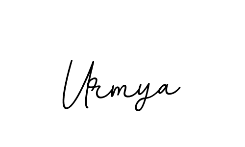 Make a beautiful signature design for name Urmya. With this signature (BallpointsItalic-DORy9) style, you can create a handwritten signature for free. Urmya signature style 11 images and pictures png