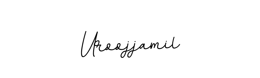 Here are the top 10 professional signature styles for the name Uroojjamil. These are the best autograph styles you can use for your name. Uroojjamil signature style 11 images and pictures png