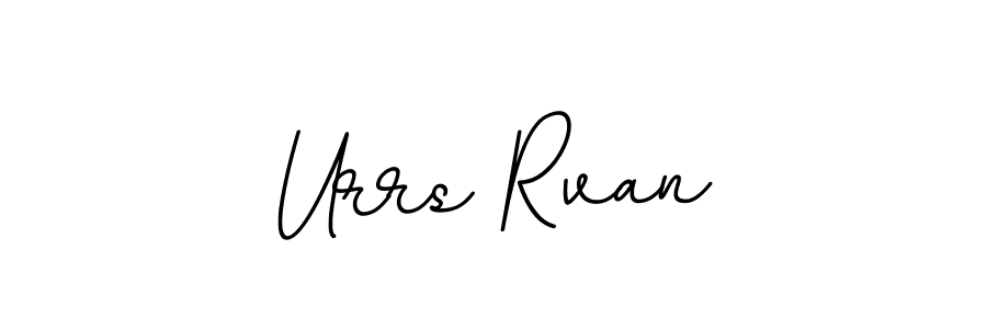 if you are searching for the best signature style for your name Urrs Rvan. so please give up your signature search. here we have designed multiple signature styles  using BallpointsItalic-DORy9. Urrs Rvan signature style 11 images and pictures png