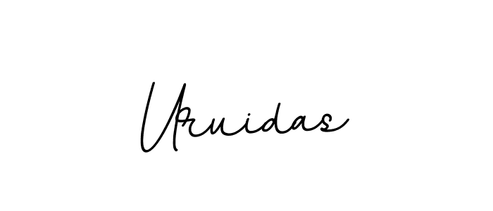 if you are searching for the best signature style for your name Uruidas. so please give up your signature search. here we have designed multiple signature styles  using BallpointsItalic-DORy9. Uruidas signature style 11 images and pictures png