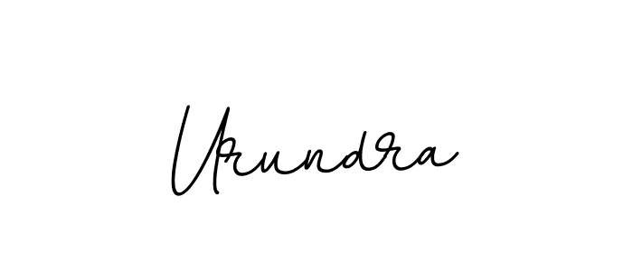 The best way (BallpointsItalic-DORy9) to make a short signature is to pick only two or three words in your name. The name Urundra include a total of six letters. For converting this name. Urundra signature style 11 images and pictures png