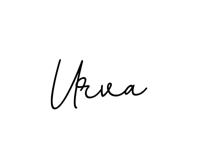 The best way (BallpointsItalic-DORy9) to make a short signature is to pick only two or three words in your name. The name Urva include a total of six letters. For converting this name. Urva signature style 11 images and pictures png