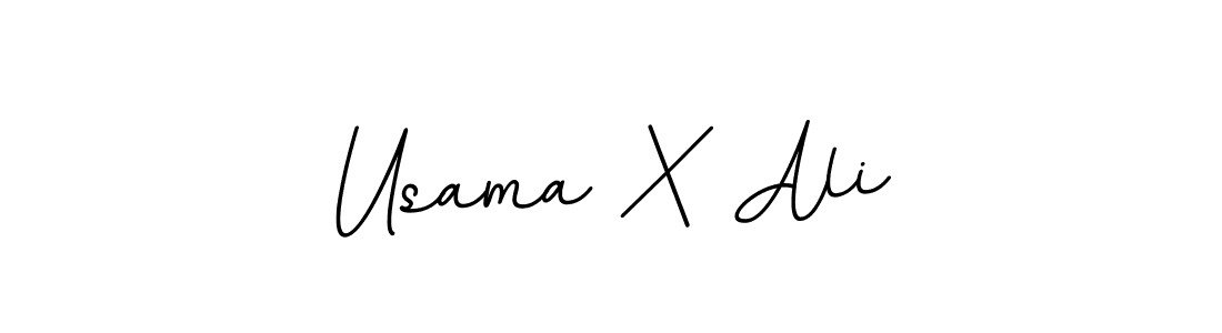 This is the best signature style for the Usama X Ali name. Also you like these signature font (BallpointsItalic-DORy9). Mix name signature. Usama X Ali signature style 11 images and pictures png