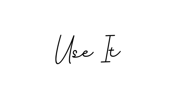 Make a beautiful signature design for name Use It. With this signature (BallpointsItalic-DORy9) style, you can create a handwritten signature for free. Use It signature style 11 images and pictures png