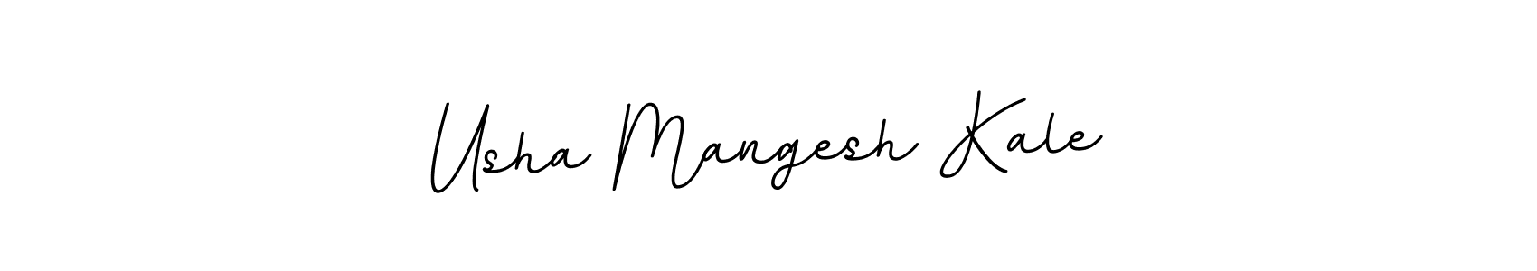 Make a beautiful signature design for name Usha Mangesh Kale. Use this online signature maker to create a handwritten signature for free. Usha Mangesh Kale signature style 11 images and pictures png