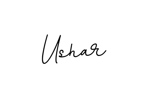 Design your own signature with our free online signature maker. With this signature software, you can create a handwritten (BallpointsItalic-DORy9) signature for name Ushar. Ushar signature style 11 images and pictures png
