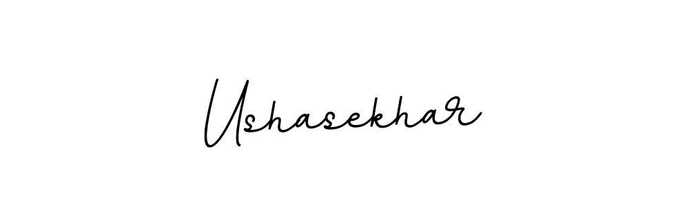 Create a beautiful signature design for name Ushasekhar. With this signature (BallpointsItalic-DORy9) fonts, you can make a handwritten signature for free. Ushasekhar signature style 11 images and pictures png