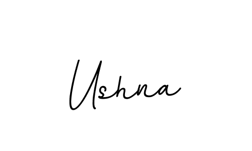 Design your own signature with our free online signature maker. With this signature software, you can create a handwritten (BallpointsItalic-DORy9) signature for name Ushna. Ushna signature style 11 images and pictures png