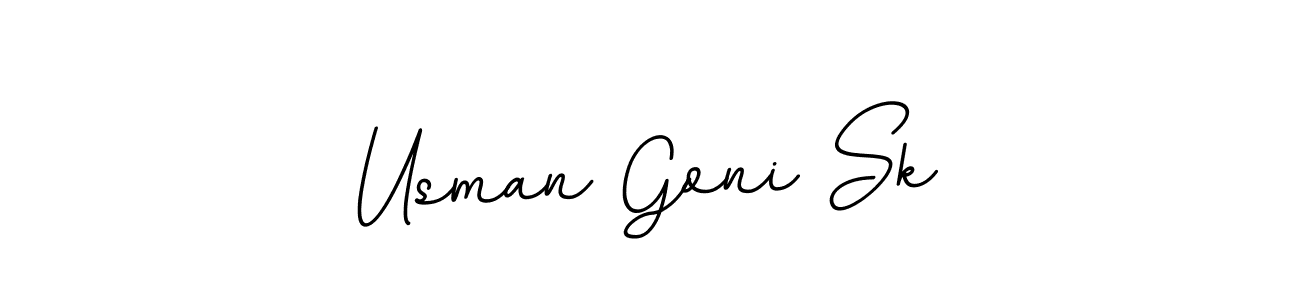 if you are searching for the best signature style for your name Usman Goni Sk. so please give up your signature search. here we have designed multiple signature styles  using BallpointsItalic-DORy9. Usman Goni Sk signature style 11 images and pictures png