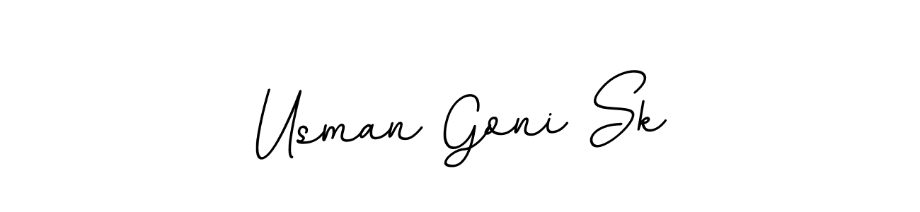 if you are searching for the best signature style for your name Usman Goni Sk. so please give up your signature search. here we have designed multiple signature styles  using BallpointsItalic-DORy9. Usman Goni Sk signature style 11 images and pictures png