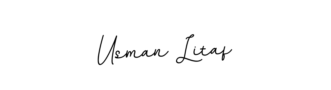 Make a beautiful signature design for name Usman Litaf. Use this online signature maker to create a handwritten signature for free. Usman Litaf signature style 11 images and pictures png