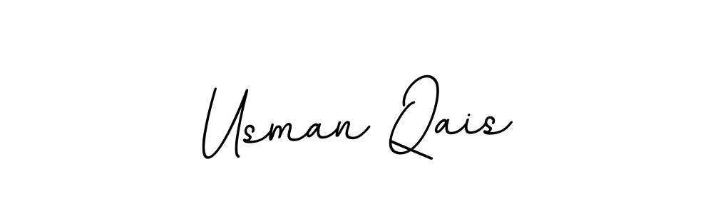 BallpointsItalic-DORy9 is a professional signature style that is perfect for those who want to add a touch of class to their signature. It is also a great choice for those who want to make their signature more unique. Get Usman Qais name to fancy signature for free. Usman Qais signature style 11 images and pictures png