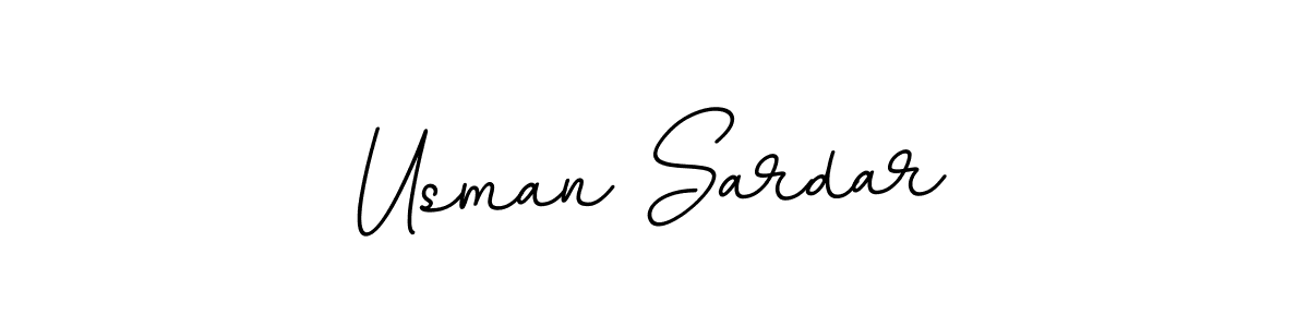 Usman Sardar stylish signature style. Best Handwritten Sign (BallpointsItalic-DORy9) for my name. Handwritten Signature Collection Ideas for my name Usman Sardar. Usman Sardar signature style 11 images and pictures png