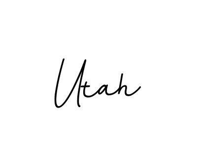 It looks lik you need a new signature style for name Utah. Design unique handwritten (BallpointsItalic-DORy9) signature with our free signature maker in just a few clicks. Utah signature style 11 images and pictures png