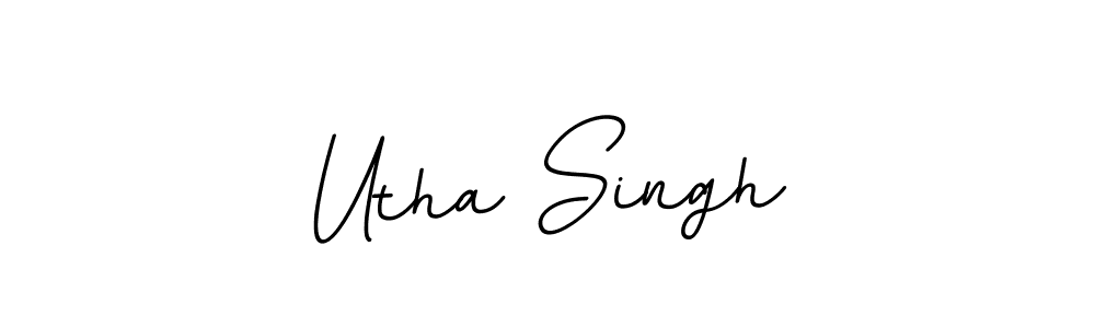 Also we have Utha Singh name is the best signature style. Create professional handwritten signature collection using BallpointsItalic-DORy9 autograph style. Utha Singh signature style 11 images and pictures png