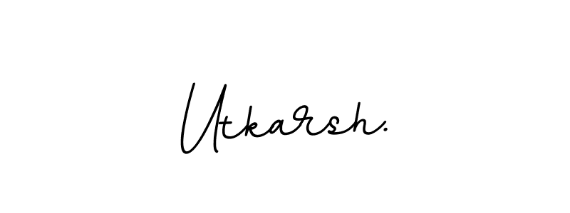 You can use this online signature creator to create a handwritten signature for the name Utkarsh.. This is the best online autograph maker. Utkarsh. signature style 11 images and pictures png