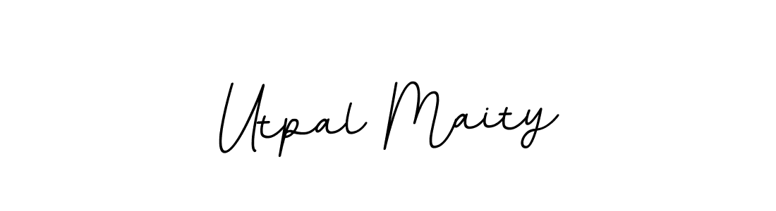 BallpointsItalic-DORy9 is a professional signature style that is perfect for those who want to add a touch of class to their signature. It is also a great choice for those who want to make their signature more unique. Get Utpal Maity name to fancy signature for free. Utpal Maity signature style 11 images and pictures png
