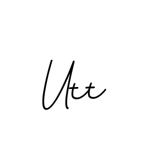 How to Draw Utt signature style? BallpointsItalic-DORy9 is a latest design signature styles for name Utt. Utt signature style 11 images and pictures png