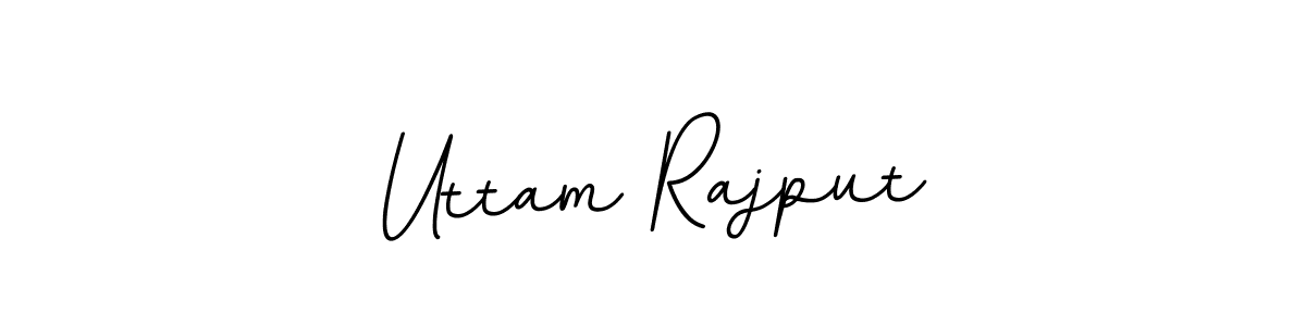 Design your own signature with our free online signature maker. With this signature software, you can create a handwritten (BallpointsItalic-DORy9) signature for name Uttam Rajput. Uttam Rajput signature style 11 images and pictures png