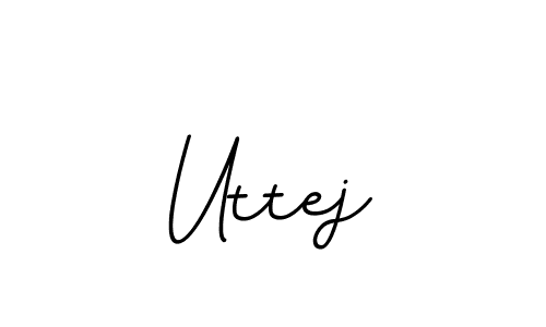Also we have Uttej name is the best signature style. Create professional handwritten signature collection using BallpointsItalic-DORy9 autograph style. Uttej signature style 11 images and pictures png