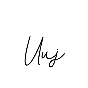 Similarly BallpointsItalic-DORy9 is the best handwritten signature design. Signature creator online .You can use it as an online autograph creator for name Uuj. Uuj signature style 11 images and pictures png