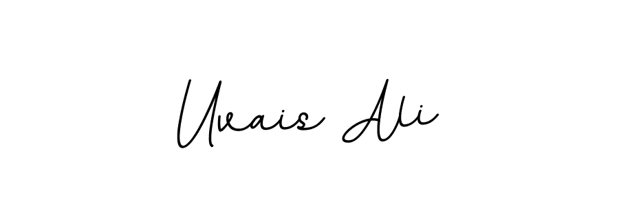 This is the best signature style for the Uvais Ali name. Also you like these signature font (BallpointsItalic-DORy9). Mix name signature. Uvais Ali signature style 11 images and pictures png