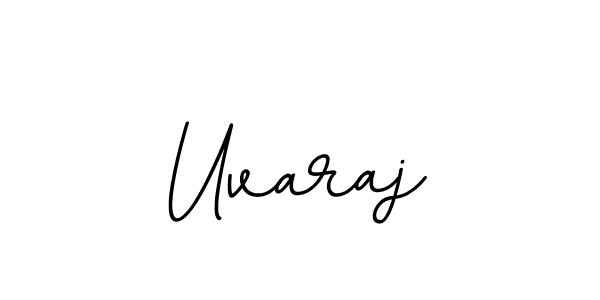 Design your own signature with our free online signature maker. With this signature software, you can create a handwritten (BallpointsItalic-DORy9) signature for name Uvaraj. Uvaraj signature style 11 images and pictures png