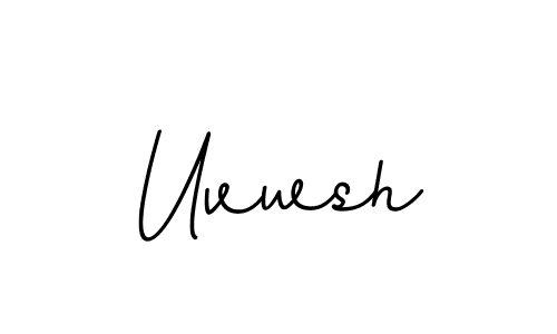 This is the best signature style for the Uvwsh name. Also you like these signature font (BallpointsItalic-DORy9). Mix name signature. Uvwsh signature style 11 images and pictures png