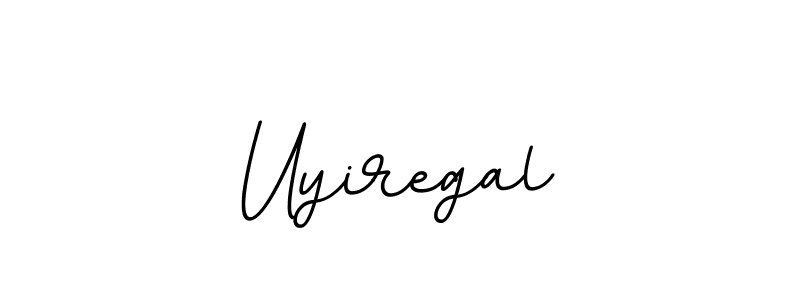 Create a beautiful signature design for name Uyiregal. With this signature (BallpointsItalic-DORy9) fonts, you can make a handwritten signature for free. Uyiregal signature style 11 images and pictures png