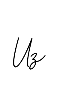 Use a signature maker to create a handwritten signature online. With this signature software, you can design (BallpointsItalic-DORy9) your own signature for name Uz. Uz signature style 11 images and pictures png