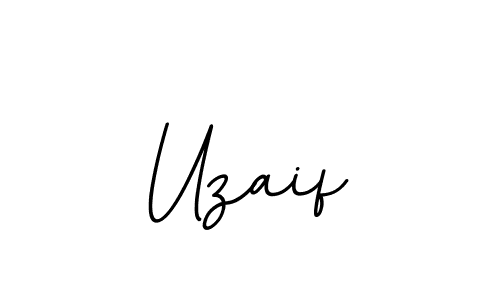 Create a beautiful signature design for name Uzaif. With this signature (BallpointsItalic-DORy9) fonts, you can make a handwritten signature for free. Uzaif signature style 11 images and pictures png