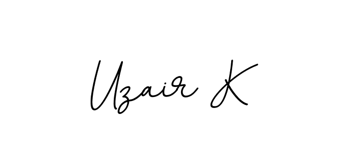 You can use this online signature creator to create a handwritten signature for the name Uzair K. This is the best online autograph maker. Uzair K signature style 11 images and pictures png