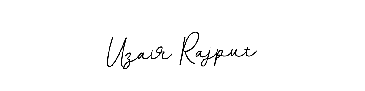 How to make Uzair Rajput name signature. Use BallpointsItalic-DORy9 style for creating short signs online. This is the latest handwritten sign. Uzair Rajput signature style 11 images and pictures png