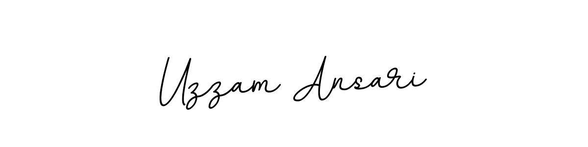 How to make Uzzam Ansari signature? BallpointsItalic-DORy9 is a professional autograph style. Create handwritten signature for Uzzam Ansari name. Uzzam Ansari signature style 11 images and pictures png