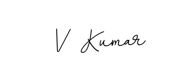 BallpointsItalic-DORy9 is a professional signature style that is perfect for those who want to add a touch of class to their signature. It is also a great choice for those who want to make their signature more unique. Get V  Kumar name to fancy signature for free. V  Kumar signature style 11 images and pictures png