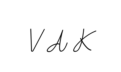 Check out images of Autograph of V A K name. Actor V A K Signature Style. BallpointsItalic-DORy9 is a professional sign style online. V A K signature style 11 images and pictures png