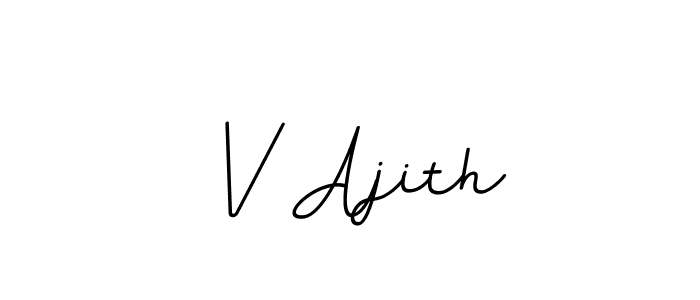 You can use this online signature creator to create a handwritten signature for the name V Ajith. This is the best online autograph maker. V Ajith signature style 11 images and pictures png