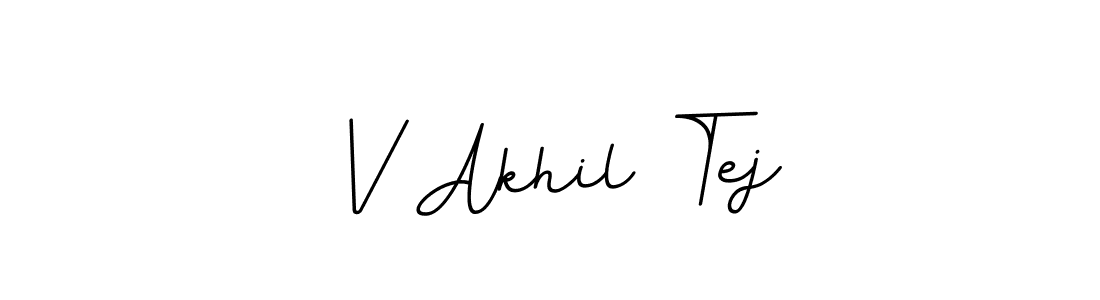 Here are the top 10 professional signature styles for the name V Akhil Tej. These are the best autograph styles you can use for your name. V Akhil Tej signature style 11 images and pictures png