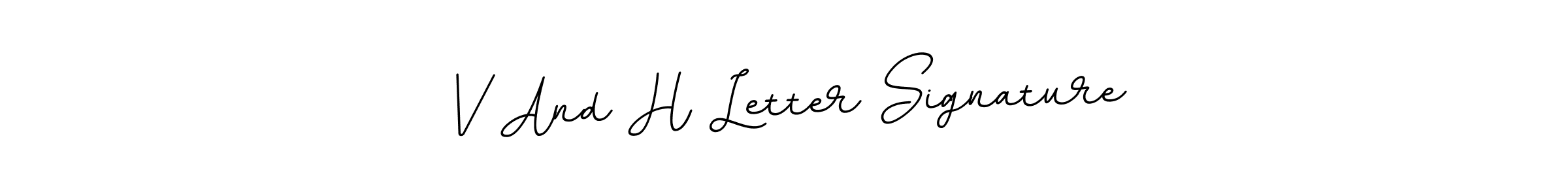 Design your own signature with our free online signature maker. With this signature software, you can create a handwritten (BallpointsItalic-DORy9) signature for name V And H Letter Signature. V And H Letter Signature signature style 11 images and pictures png