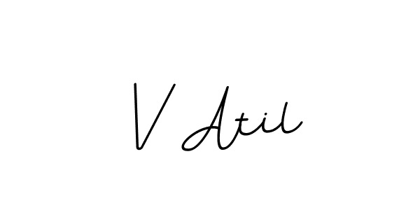 if you are searching for the best signature style for your name V Atil. so please give up your signature search. here we have designed multiple signature styles  using BallpointsItalic-DORy9. V Atil signature style 11 images and pictures png