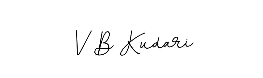 if you are searching for the best signature style for your name V B Kudari. so please give up your signature search. here we have designed multiple signature styles  using BallpointsItalic-DORy9. V B Kudari signature style 11 images and pictures png