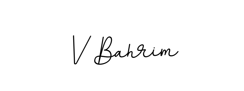 Here are the top 10 professional signature styles for the name V Bahrim. These are the best autograph styles you can use for your name. V Bahrim signature style 11 images and pictures png