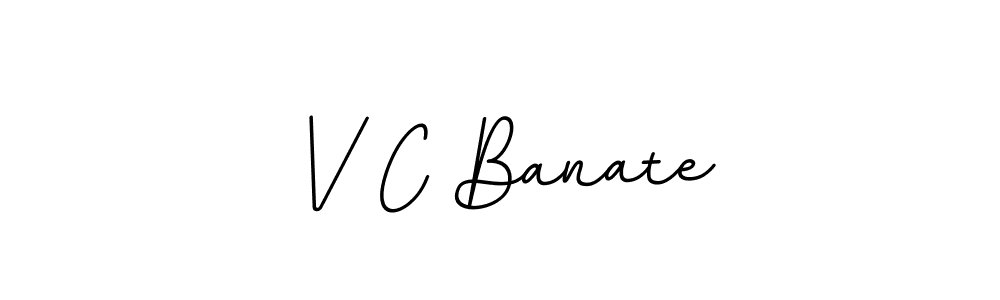 Here are the top 10 professional signature styles for the name V C Banate. These are the best autograph styles you can use for your name. V C Banate signature style 11 images and pictures png