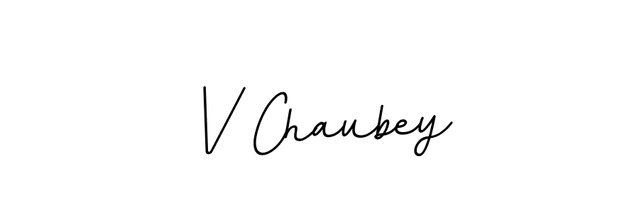 Here are the top 10 professional signature styles for the name V Chaubey. These are the best autograph styles you can use for your name. V Chaubey signature style 11 images and pictures png