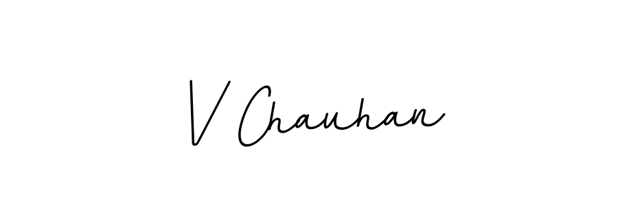 Also You can easily find your signature by using the search form. We will create V Chauhan name handwritten signature images for you free of cost using BallpointsItalic-DORy9 sign style. V Chauhan signature style 11 images and pictures png