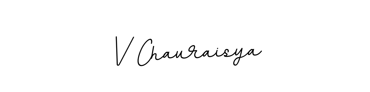 BallpointsItalic-DORy9 is a professional signature style that is perfect for those who want to add a touch of class to their signature. It is also a great choice for those who want to make their signature more unique. Get V Chauraisya name to fancy signature for free. V Chauraisya signature style 11 images and pictures png