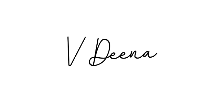 Check out images of Autograph of V Deena name. Actor V Deena Signature Style. BallpointsItalic-DORy9 is a professional sign style online. V Deena signature style 11 images and pictures png