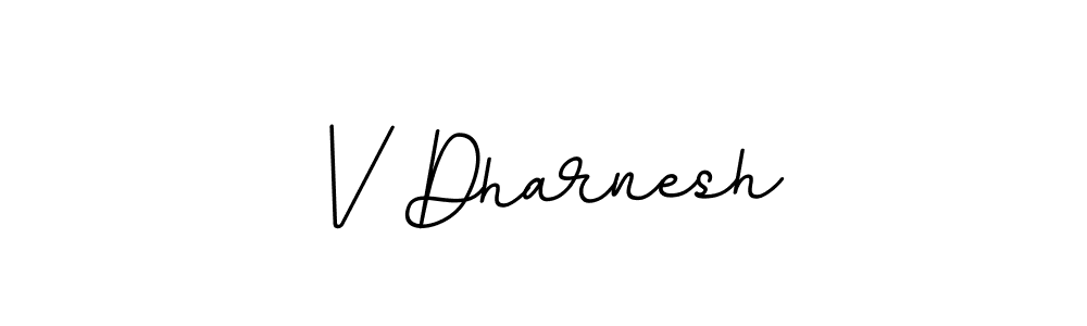 How to make V Dharnesh signature? BallpointsItalic-DORy9 is a professional autograph style. Create handwritten signature for V Dharnesh name. V Dharnesh signature style 11 images and pictures png