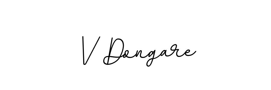 This is the best signature style for the V Dongare name. Also you like these signature font (BallpointsItalic-DORy9). Mix name signature. V Dongare signature style 11 images and pictures png